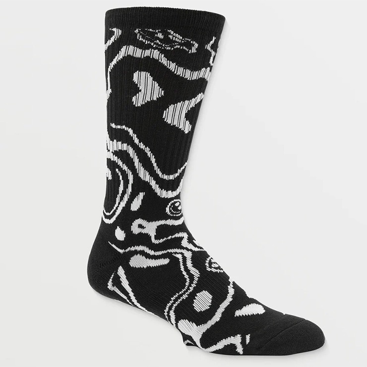 ������̵���ۥ��å��� ���� VOLCOM �ܥ륳�� �����륳�� FILIP RYGALSKI SOCKS ���å��� ���� D6312503 BLACK ��������Ź������