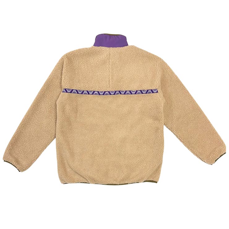 POLeR �ݡ��顼 JACQUARD SHERPA JACKET �ե꡼�����㥱�å� ������ѥ��㥱�å� 253MCV0018 BEG ��������Ź������