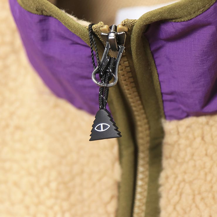 POLeR �ݡ��顼 JACQUARD SHERPA JACKET �ե꡼�����㥱�å� ������ѥ��㥱�å� 253MCV0018 BEG ��������Ź������