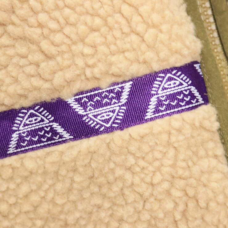 POLeR �ݡ��顼 JACQUARD SHERPA JACKET �ե꡼�����㥱�å� ������ѥ��㥱�å� 253MCV0018 BEG ��������Ź������