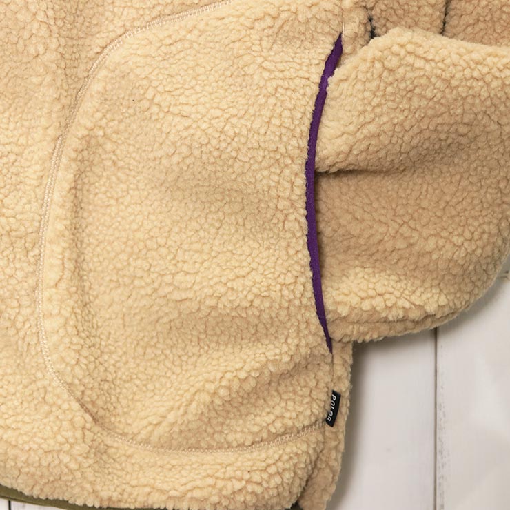 POLeR �ݡ��顼 JACQUARD SHERPA JACKET �ե꡼�����㥱�å� ������ѥ��㥱�å� 253MCV0018 BEG ��������Ź������