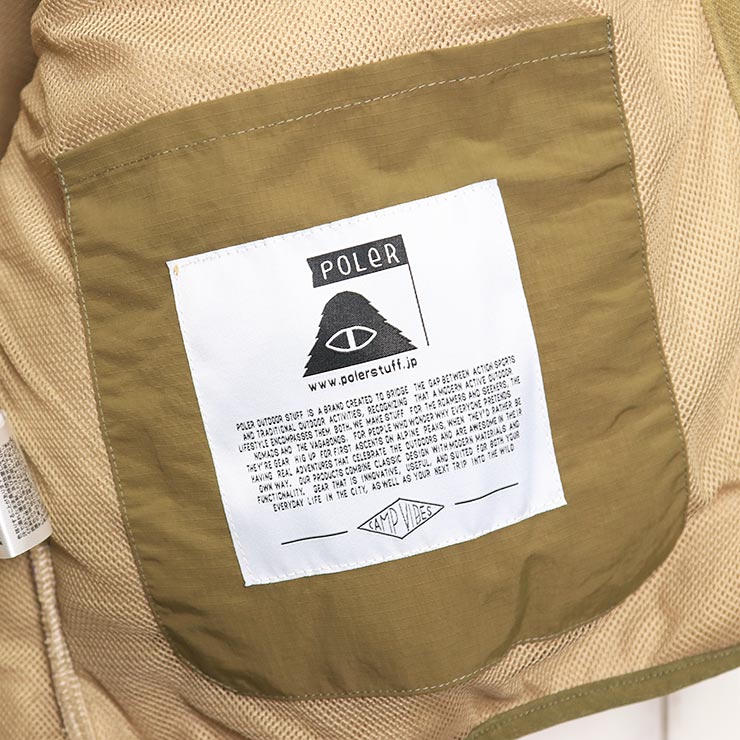 POLeR �ݡ��顼 JACQUARD SHERPA JACKET �ե꡼�����㥱�å� ������ѥ��㥱�å� 253MCV0018 BEG ��������Ź������