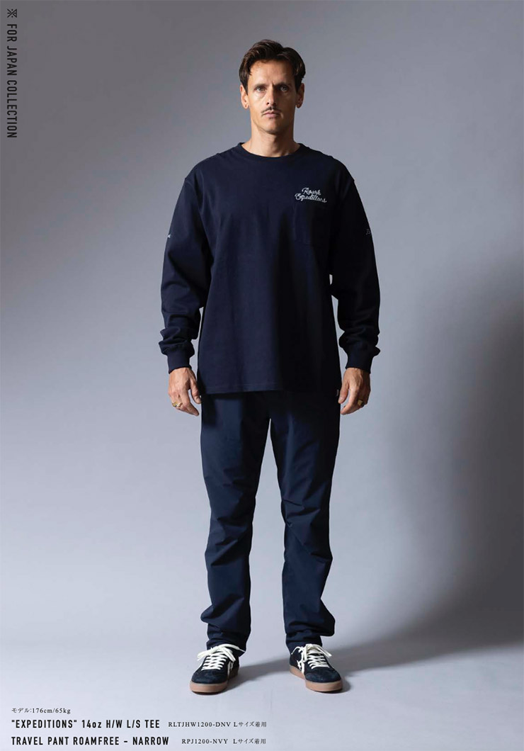 ROARK �������� EXPEDITIONS 14oz H/W L/S TEE ĹµT����� ����T �إӡ��������� ��� ��ǥ����� ���åȥ�100% RLTJHW1200-DNV 26SP ��������Ź������