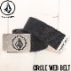 ������̵���ۥ٥�� ������٥�� �����ӥ󥰥٥�� VOLCOM �ܥ륳�� �����륳�� CIRCLE WEB BELT D5932102 ��������Ź������