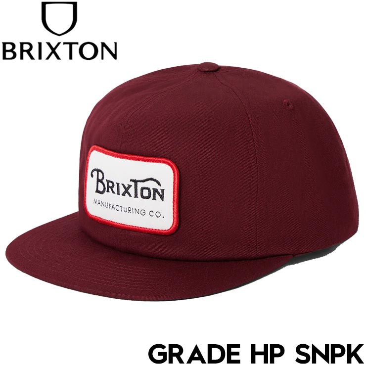 BRIXTON ֥ꥯȥ GRADE HP SNPK ʥåץХåå ˹ 11697 PORT 25FW Ź