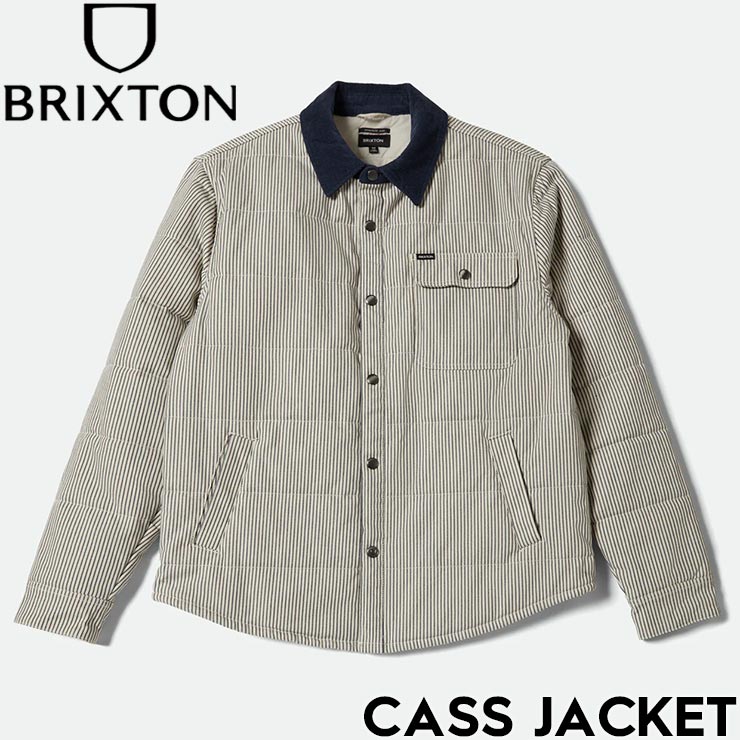 BRIXTON �֥ꥯ���ȥ� CASS JACKET ����ƥ��󥰥��㥱�å� 03287 WMIHS ��������Ź������