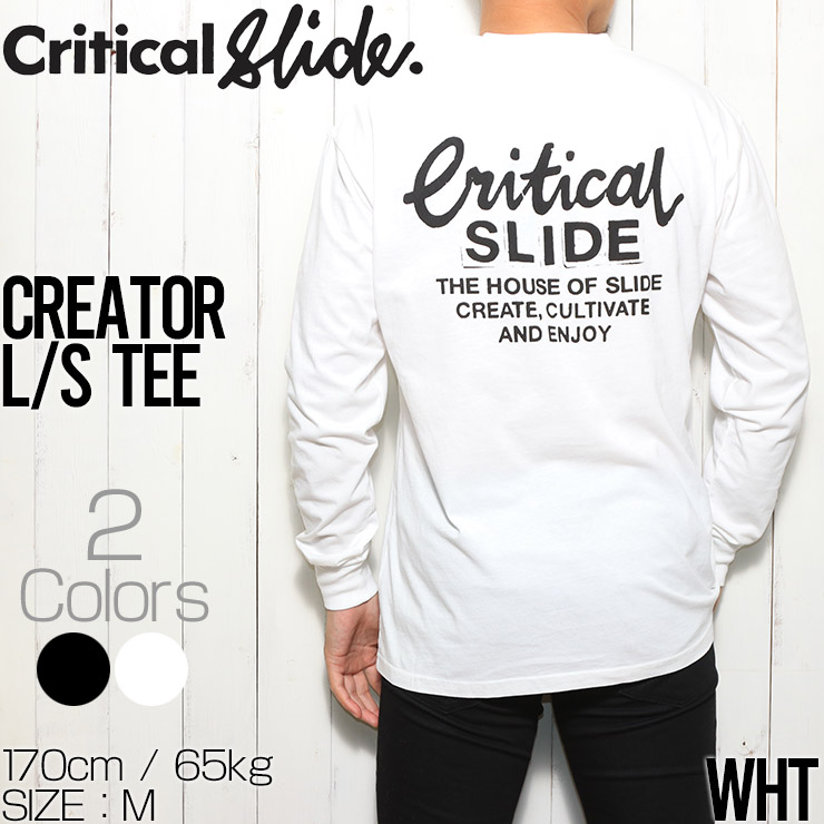 [åݥб] Critical Slide ƥ륹饤 TCSS ƥ CREATOR L/S TEE 󥰥꡼TEE T TE2152