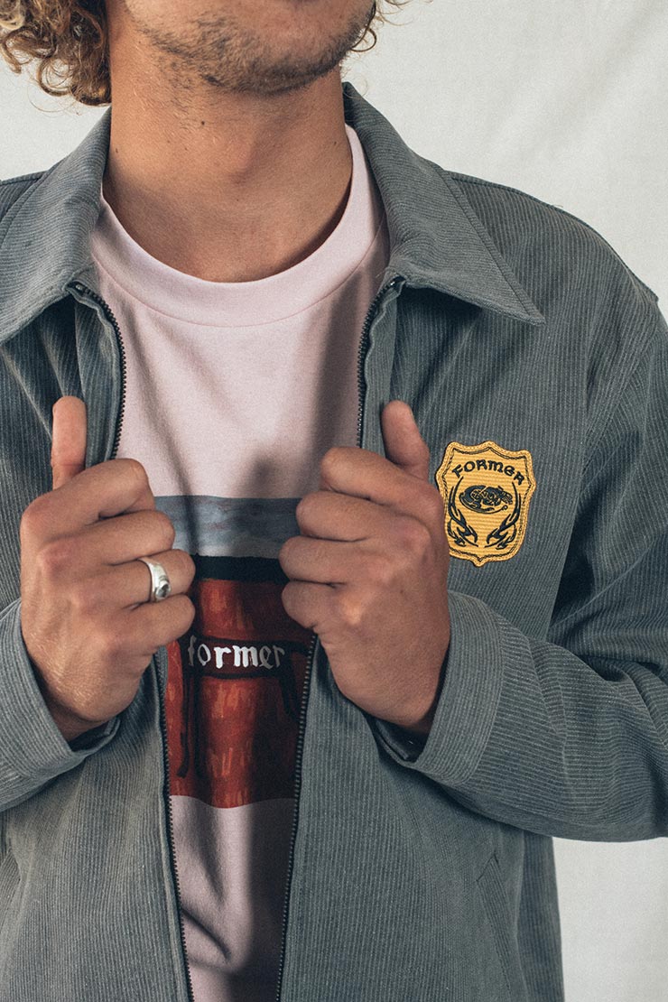 ������̵���ۥ��åץ��㥱�å� FORMER �ե����ޡ� DISTEND CREST JACKET FJK-23501��������Ź������