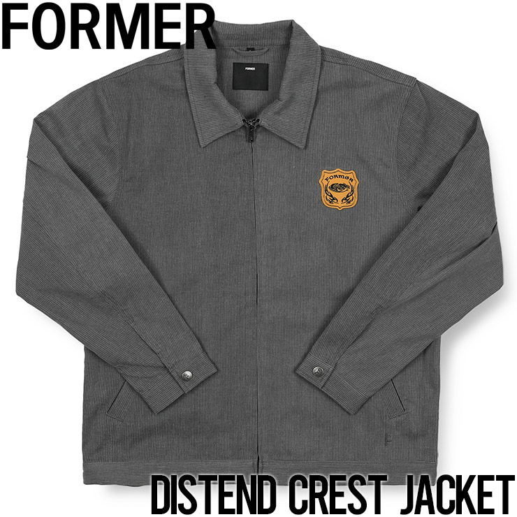 ������̵���ۥ��åץ��㥱�å� FORMER �ե����ޡ� DISTEND CREST JACKET FJK-23501��������Ź������