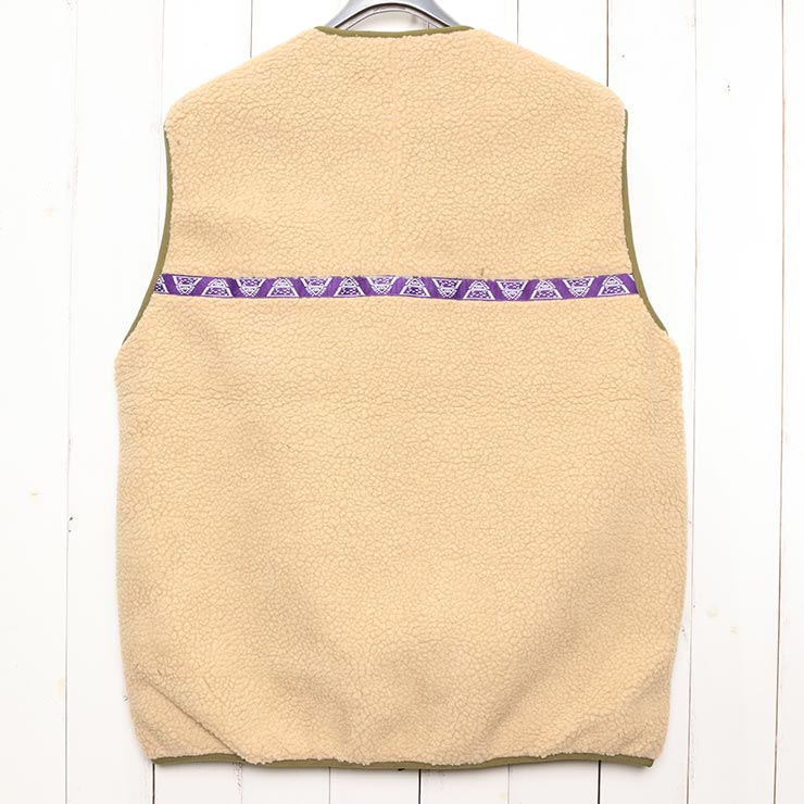 POLeR �ݡ��顼 JACQUARD SHERPA NO COLLAR VEST �ե꡼���٥��� ������ѥ٥��� ��˥��å��� �����ȥɥ� �ɴ� ���� 253MCV0019 BEG ��������Ź������