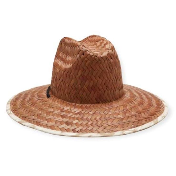 ������̵���ۥ��ȥ����ϥå� �����˹�� BRIXTON �֥ꥯ���ȥ� ALPHA SQUARE SUN HAT 11323 TOFEEE OFF WHITE