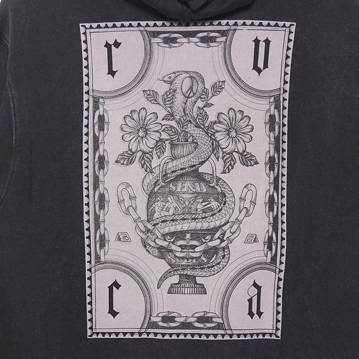 ������̵���ۥץ륪���С��ѡ����� �ա��ǥ� RVCA �롼�� BENJ SNAKES PULLOVER HOODIE AVYSF00101