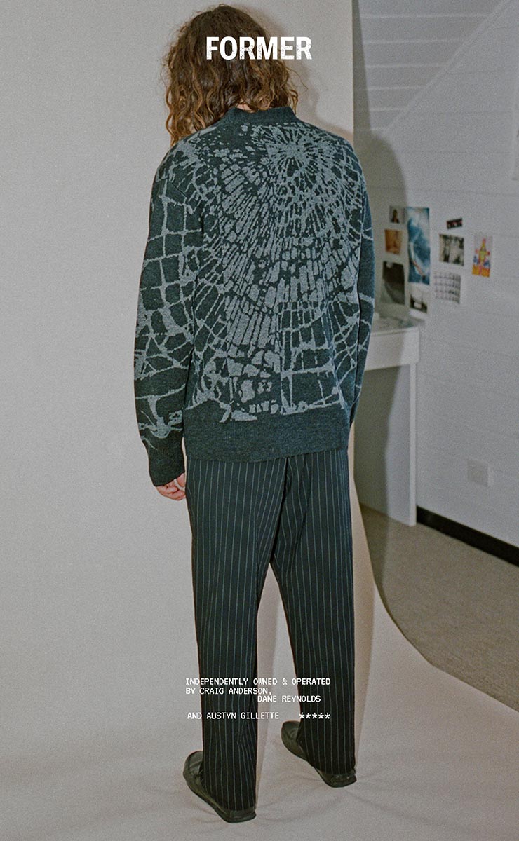 ������̵���ۥ����ǥ����� �������� �˥å� FORMER �ե����ޡ� CA MIRROR CARDIGAN FKN-24112A ��������Ź������