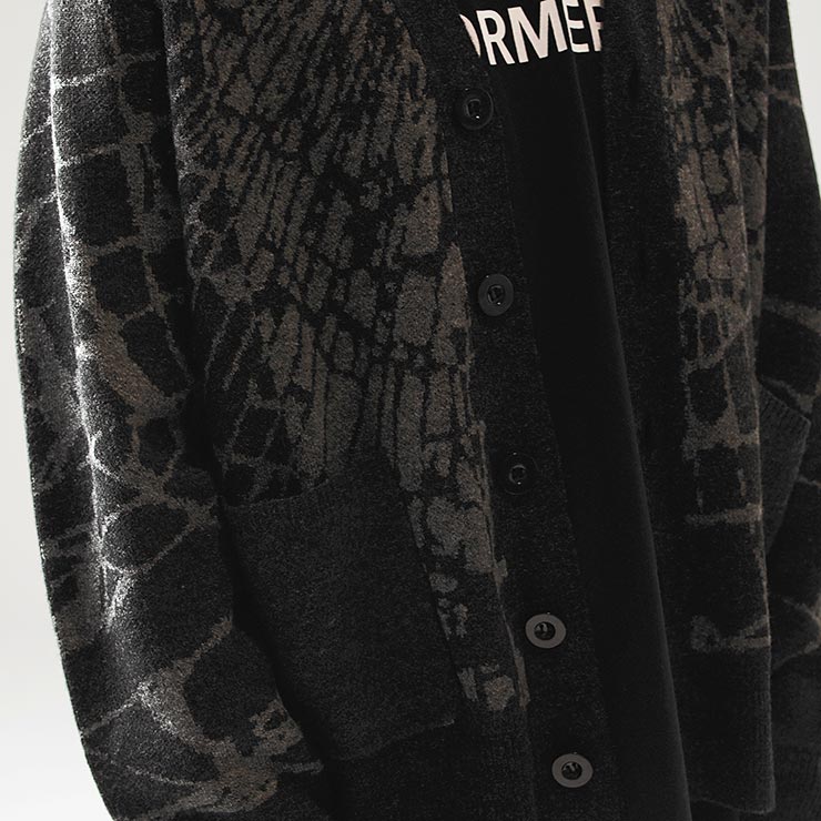 ������̵���ۥ����ǥ����� �������� �˥å� FORMER �ե����ޡ� CA MIRROR CARDIGAN FKN-24112A ��������Ź������