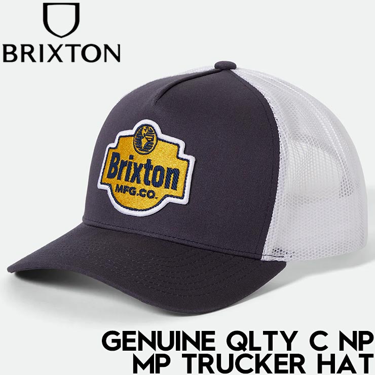 BRIXTON ֥ꥯȥ GENUINE QLTY C NP MP TRUCKER HAT å奭å ˹ 11899 MOOD INDIGO/WHITE 25FW Ź