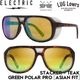 ELECTRIC ���쥯�ȥ�å� ���󥰥饹 ��� ��ǥ����� �и����󥰥饹 ���ݡ��ĥ��󥰥饹 �����ȥɥ����󥰥饹 STACKER TEAK GREEN POLAR PRO ��������Ź������