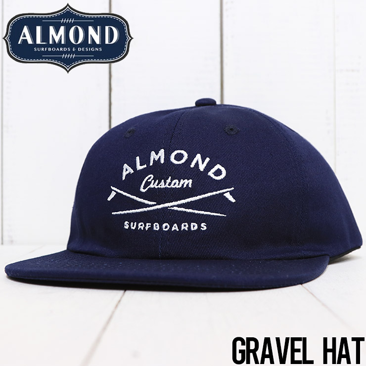 ������̵���� ALMOND SURF �������ɥ����� GRAVEL HAT ���ȥ�åץХå�����å� NAVY