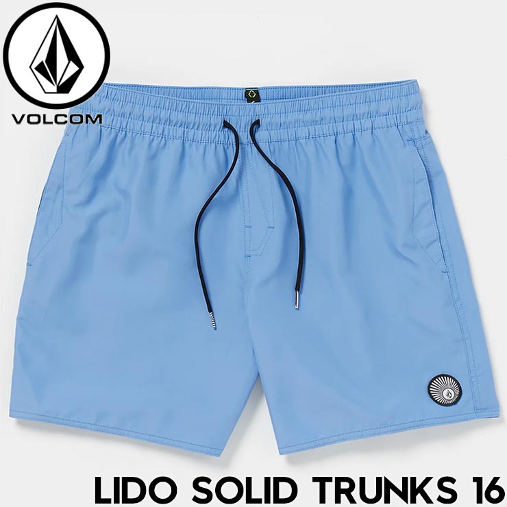 ������̵���ۥܡ��ɥ��硼�� �����եѥ�� �ϥ��֥�åɥ��硼�� VOLCOM �ܥ륳�� LIDO SOLID TRUNKS A2512407 BLUE BIRD ��������Ź������