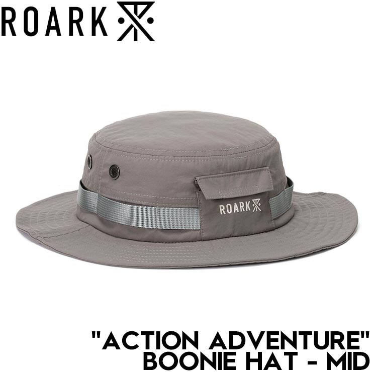 ������̵���ۥߥ꥿�꡼�ϥå� ˹�� THE ROARK REVIVAL ����������Х��Х� ACTION ADVENTURE BOONIE HAT - MID HEIGHT RHJ1106-GRY ��������Ź������