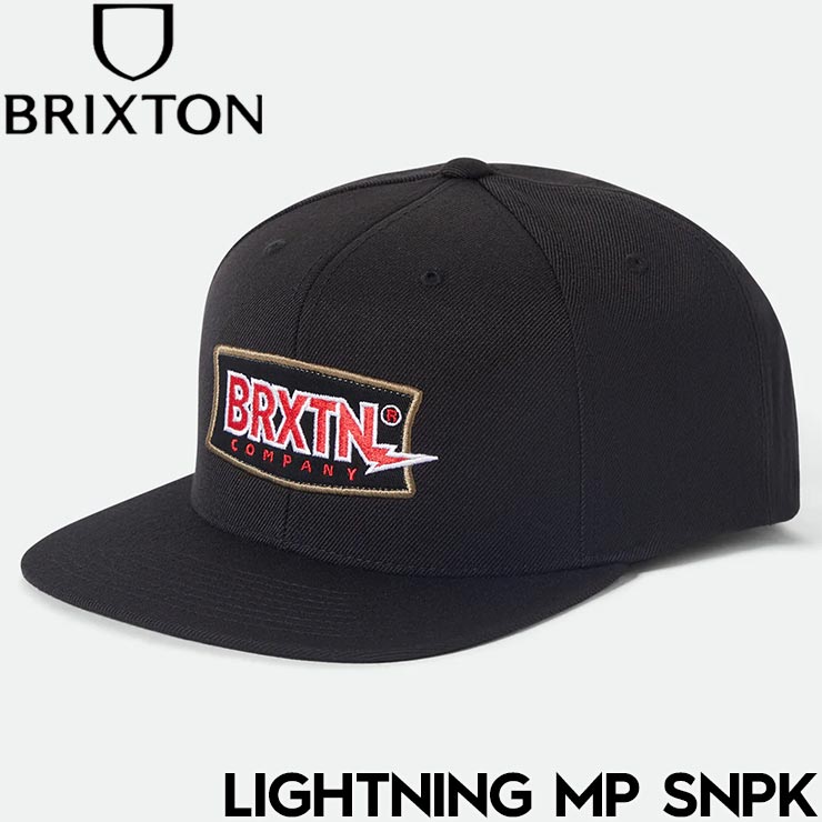 BRIXTON �֥ꥯ���ȥ� LIGHTNING MP SNPK - BLACK ���ʥåץХå�����å� ˹�� 11898 25HO ��������Ź������