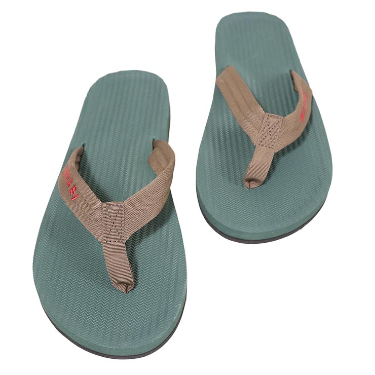 indosole ����ɥ����� WASABI Originals �掠�� ����� ������� ��� �ӡ���������� �ȥ󥰥������ �ꥵ�����륿���䥽���� WASABI EASY LIVING FLIP FLOPS Leaf ��������Ź������