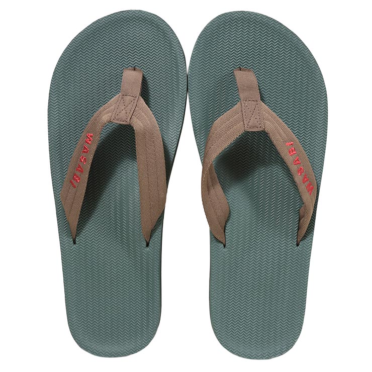 indosole ����ɥ����� WASABI Originals �掠�� ����� ������� ��� �ӡ���������� �ȥ󥰥������ �ꥵ�����륿���䥽���� WASABI EASY LIVING FLIP FLOPS Leaf ��������Ź������