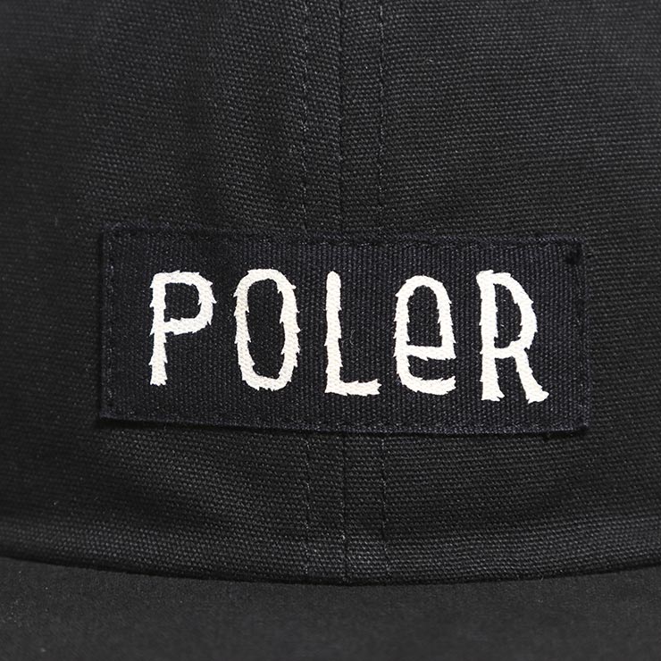 POLeR �ݡ��顼 COTTON CAP ˹�� ���ȥ�åץ���å� 253MCV0093 BLK ��������Ź������