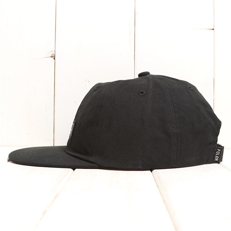 POLeR �ݡ��顼 COTTON CAP ˹�� ���ȥ�åץ���å� 253MCV0093 BLK ��������Ź������