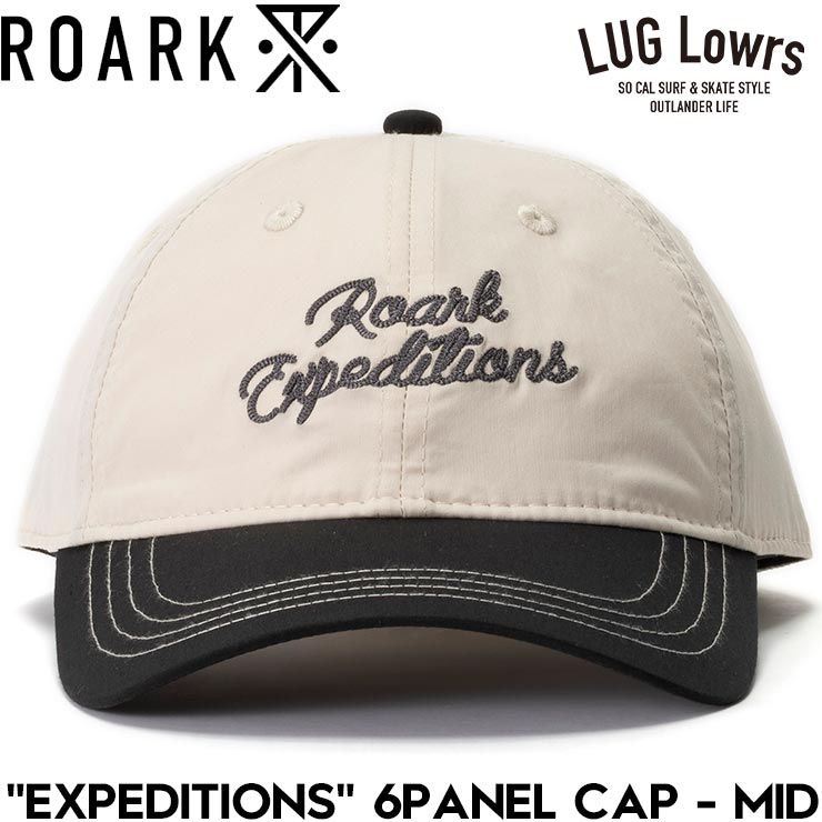 ROARK �������� EXPEDITIONS 6PANEL CAP - MID ˹�� ���ȥ�åץ���å� �ߥåɥ���å� RHJ1201-BON 26SP ��������Ź������