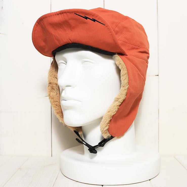 ������̵����˹�� �������դ�����å� ���䡼�ե�å� ELECTRIC ���쥯�ȥ�å� MOTOR BOMBER CAP E24FC17 ORANGE ��������Ź������