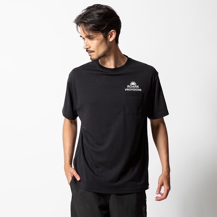 ������̵����ȾµT����� ®���Ǻ� THE ROARK REVIVAL ����������Х��Х� PROVISIONS Dri-Release TEE RTJDR1102-BLK ��������Ź������