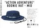 ROARK �������� ACTION ADVENTURE BOONIE HAT - MID �֡��ˡ��ϥå� ˹�� RHJ1210-SBL 26SP ��������Ź������