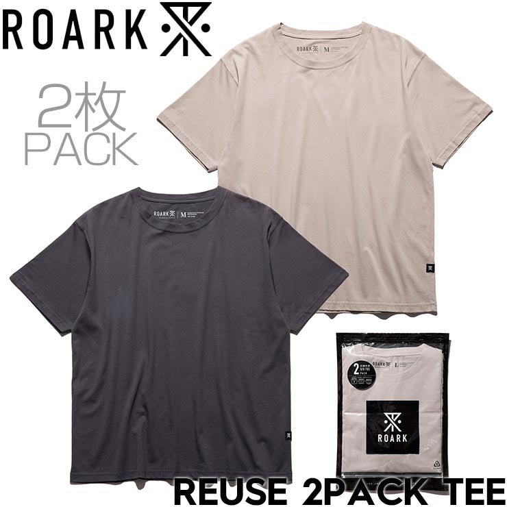 ̵2祻å ѥåTEE ȾµT THE ROARK REVIVAL ХХ REUSE 2PACK TEE RTJPK1000-DST Ź