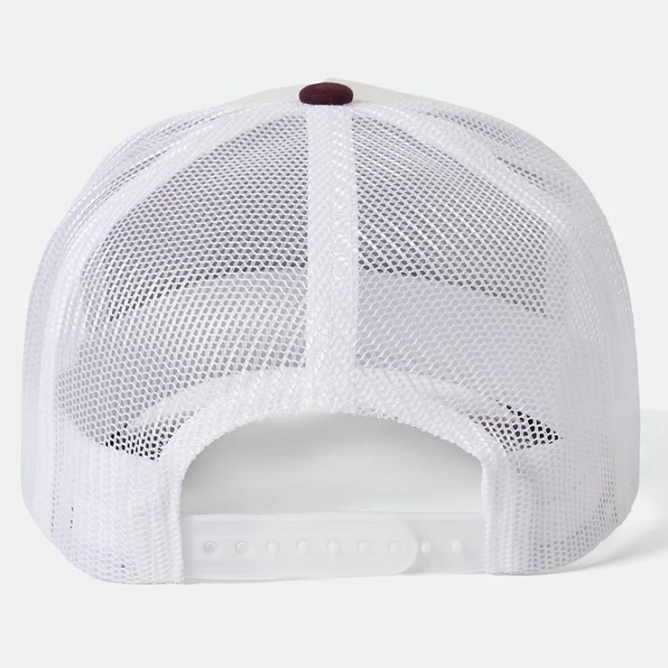 BRIXTON �֥ꥯ���ȥ� GENUINE QLTY C NP MP TRUCKER HAT - OFF WHITE/PORT ��å��奭��å� ˹�� 11899 25HO ��������Ź������