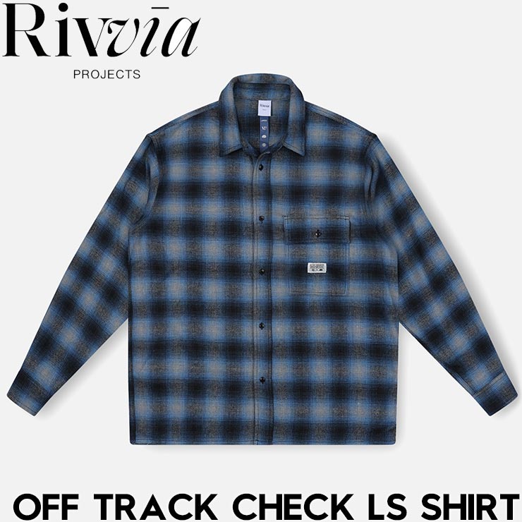 ������̵���ۥե��ͥ륷��� Ĺµ����� Rivvia PROJECTS ��������ץ��������� OFF TRACK CHECK LS SHIRT RSH-24312 ��������Ź������