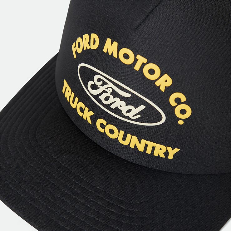 BRIXTON ֥ꥯȥ FORD BUILT TOUGH MP TRUCKER HAT å奭å ˹ 11967 BURNT RUBBER/EMPIRE YELLOW 25FW Ź