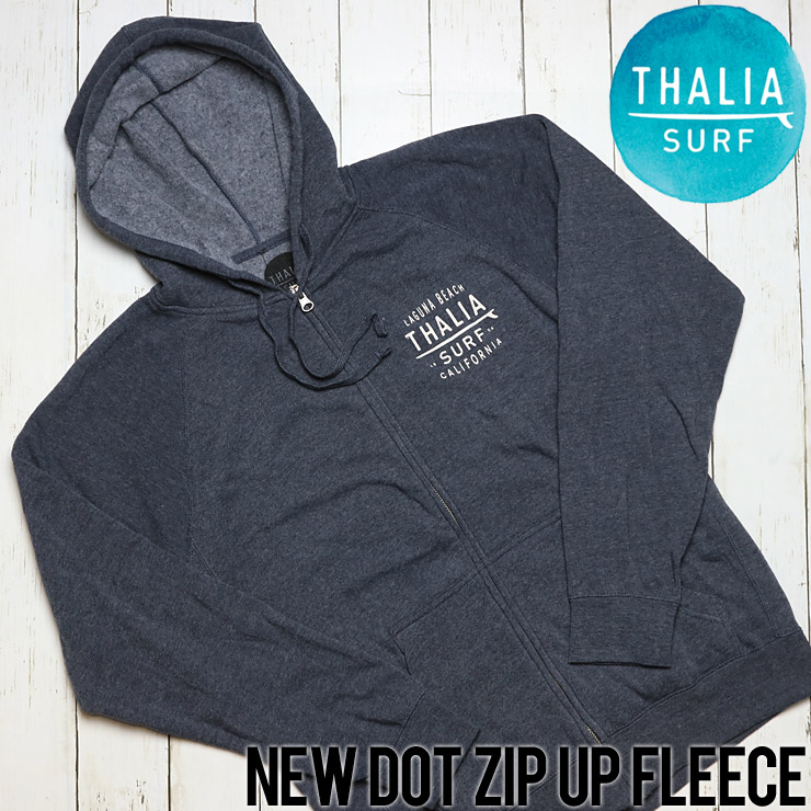 Thalia Surf タリアサーフ New Dot Zip Up Fleece ジップパーカー P 3 New Arrivals Lug Lowrs