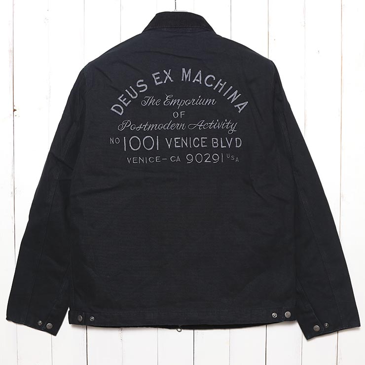 ̵ Deus Ex Machina ǥޥ ADDRESS WORKWEAR JACKET 㥱å åȥ󥸥㥱å DMF86343 BLACK