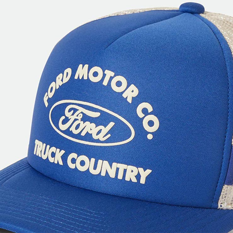 BRIXTON ֥ꥯȥ FORD BUILT TOUGH MP TRUCKER HAT å奭å ˹ 11967 FORD BLUE/WIMBLETON WHITE 25FW Ź