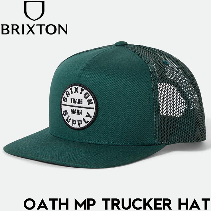 BRIXTON �֥ꥯ���ȥ� OATH MP TRUCKER HAT - NIGHT SAGE/NIGHT SAGE ��å��奭��å� ˹�� 11627 25HO ��������Ź������
