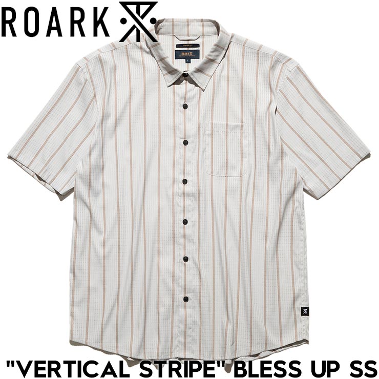 ̵Ⱦµ ® ۼȯ THE ROARK REVIVAL ХХ VERTICAL STRIPE BLESS UP SS RWJ1102-BON Ź
