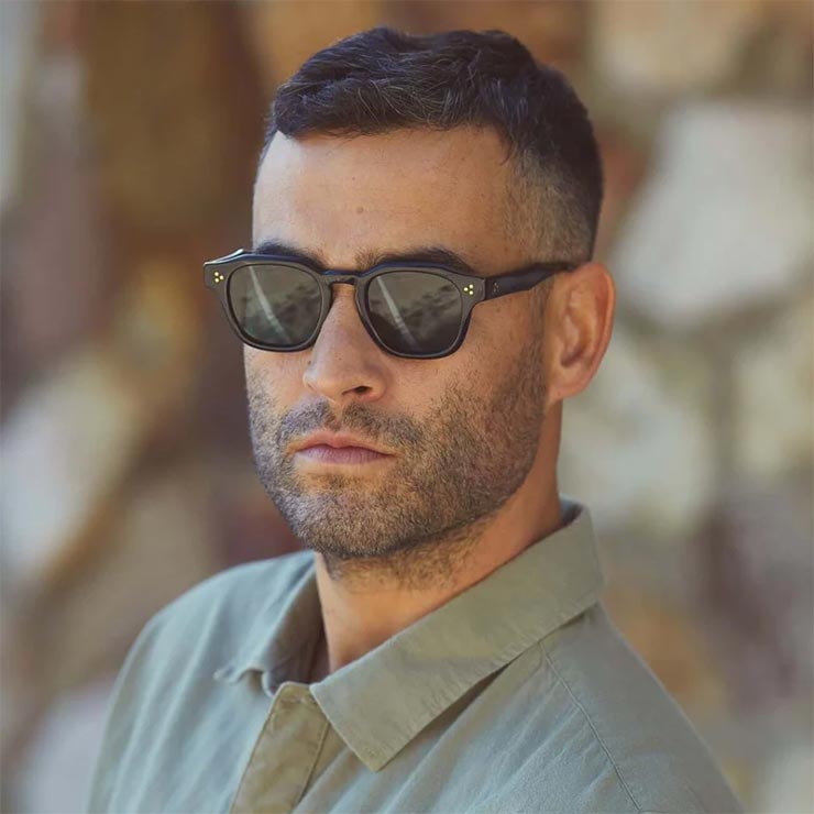 RAEN Optics �졼�� �쥤�� ���󥰥饹 RUNE Recycled Black Green Polarized �и���� �ݥ�������� ��� ��ǥ����� 100U232RUN-S762-48 ��������Ź������