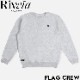 ������̵���ۥ��롼�ͥå� �������å� �ȥ졼�ʡ� Rivvia PROJECTS ��������ץ��������� FLAG CREW FFL-24315 ASH GREY ��������Ź������