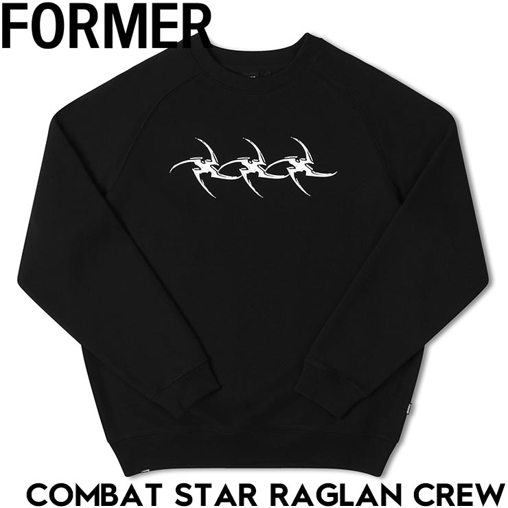 ̵ۥ롼ͥå å ȥ졼ʡ FORMER եޡ COMBAT STAR RAGLAN CREW FFL-24502 Ź