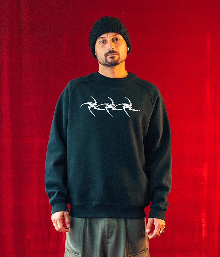 ̵ۥ롼ͥå å ȥ졼ʡ FORMER եޡ COMBAT STAR RAGLAN CREW FFL-24502 Ź