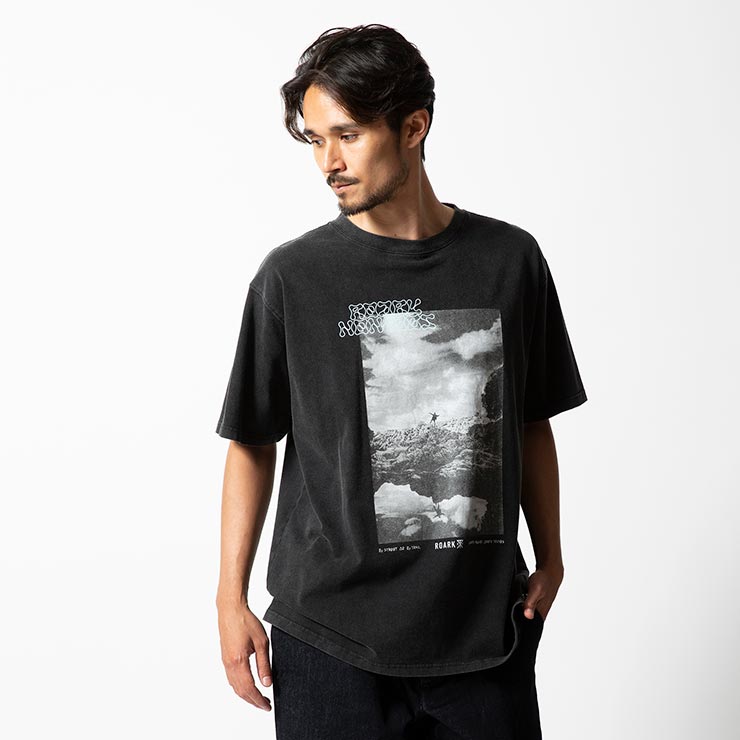 ������̵����ȾµT����� THE ROARK REVIVAL ����������Х��Х� NOMADS S/S PHOTO TEE RTJM1101-BLK ��������Ź������