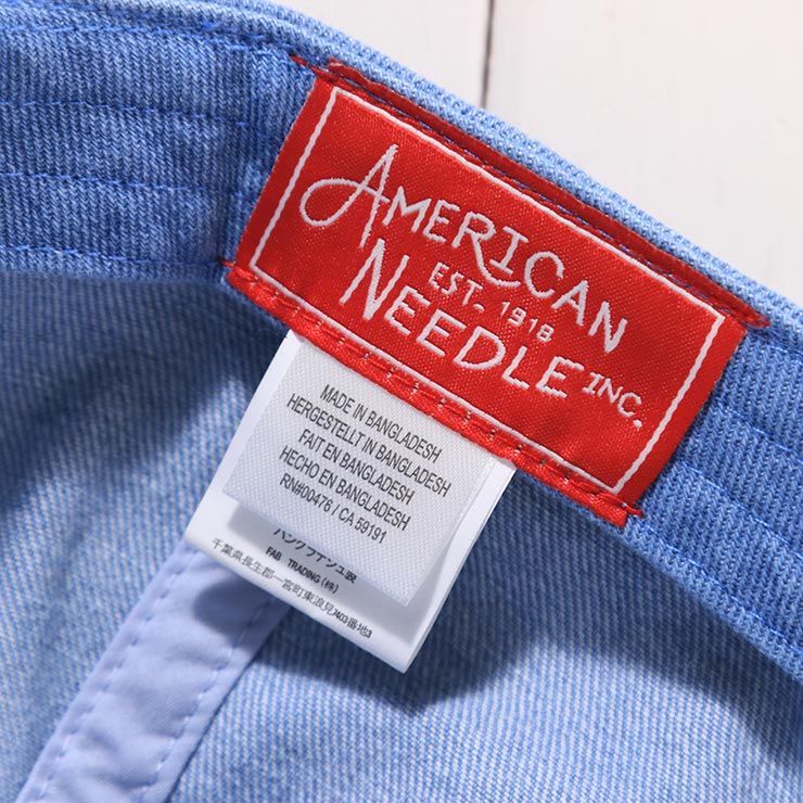 AMERICAN NEEDLE ����ꥫ��ˡ��ɥ� ����å� ��� ��ǥ����� ˹�� �١����ܡ��륭��å� ��������å� ���åȥ󥭥�å� �ɽ�����å� NY SMALL Ballpark SMU674A-NBY-S LIGHT DENIM ��������Ź������