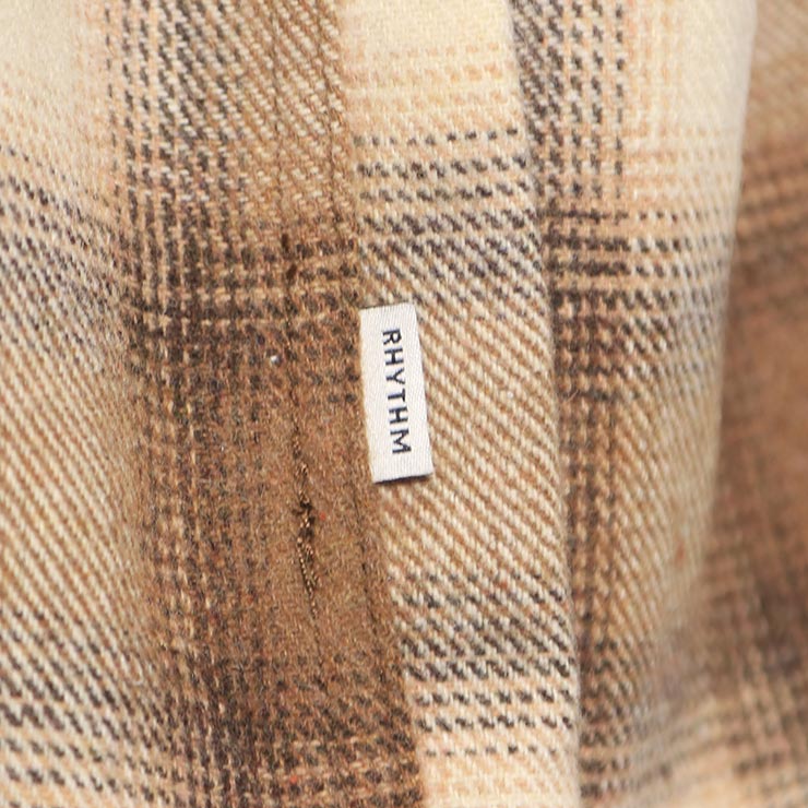 ̵ۥեͥ륷 Ĺµ Rhythm ꥺ PLAID LS FLANNEL SHIRT 0723M-WT03