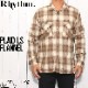 ̵ۥեͥ륷 Ĺµ Rhythm ꥺ PLAID LS FLANNEL SHIRT 0723M-WT03