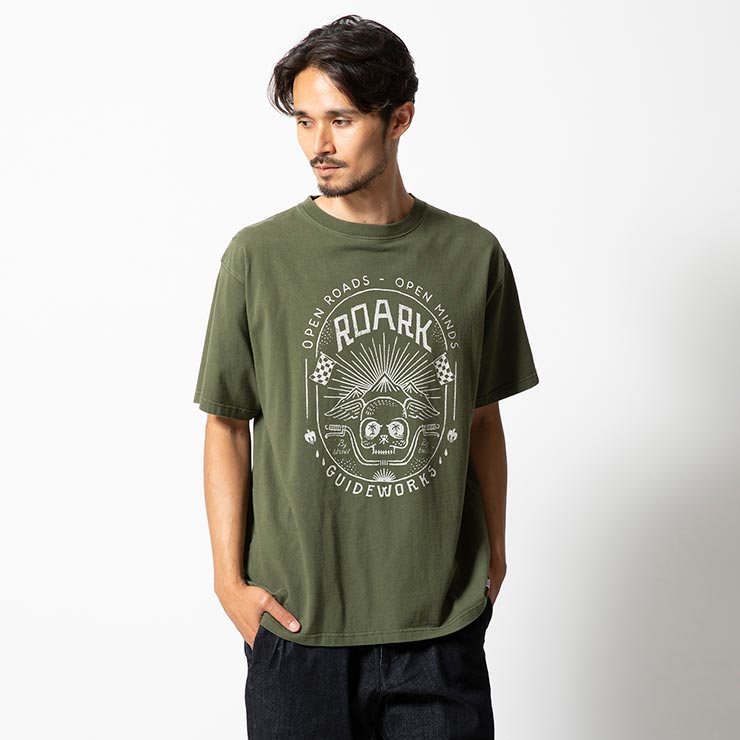 ȾµT����� ROARK �������� GUIDEWORKS S/S TEE RTJM1100-ARM ��������Ź������